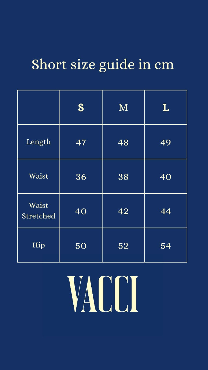 Vacci Blue striped Shorts