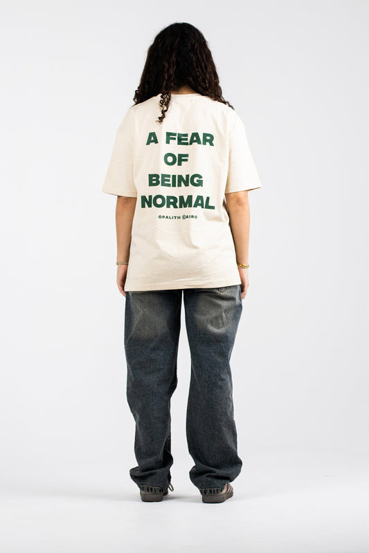 The Opalith Beige Unnormal T-Shirt