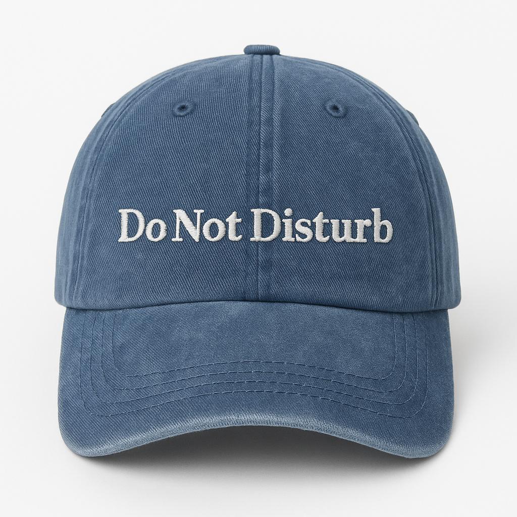 Do Not Disturb - Navy Cap 2.0