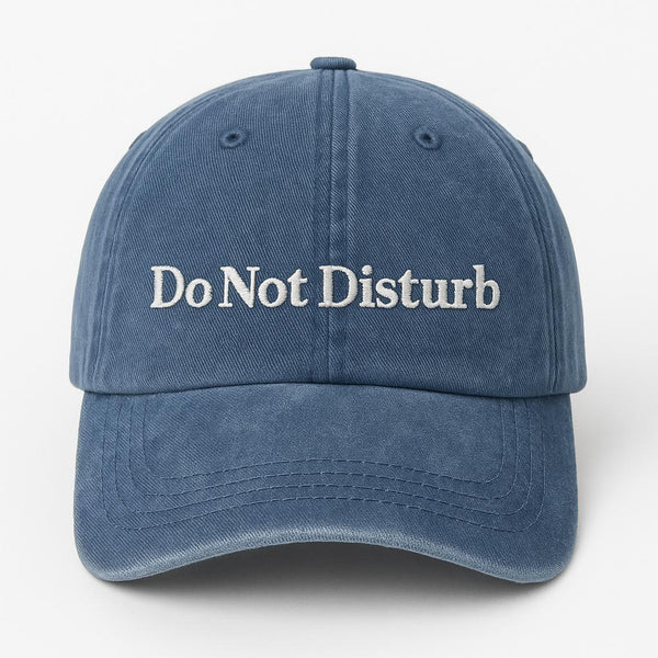 Do Not Disturb - Navy Cap 2.0