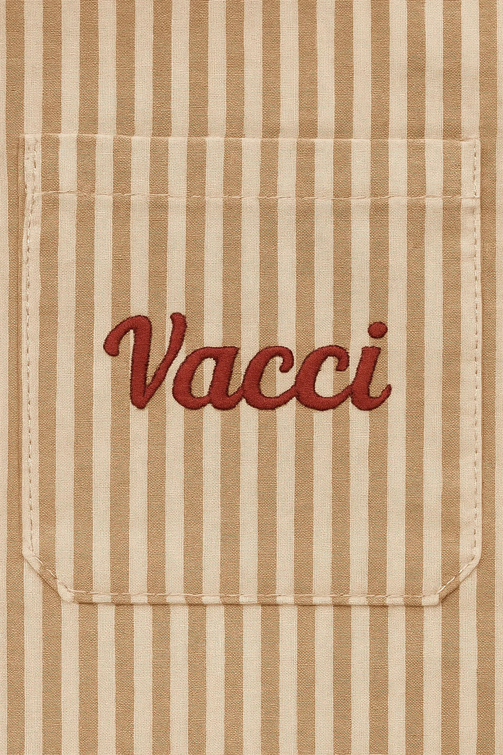Vacci Brown Striped Shorts